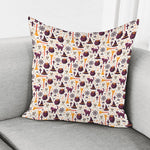 Halloween Festival Pattern Print Pillow Cover
