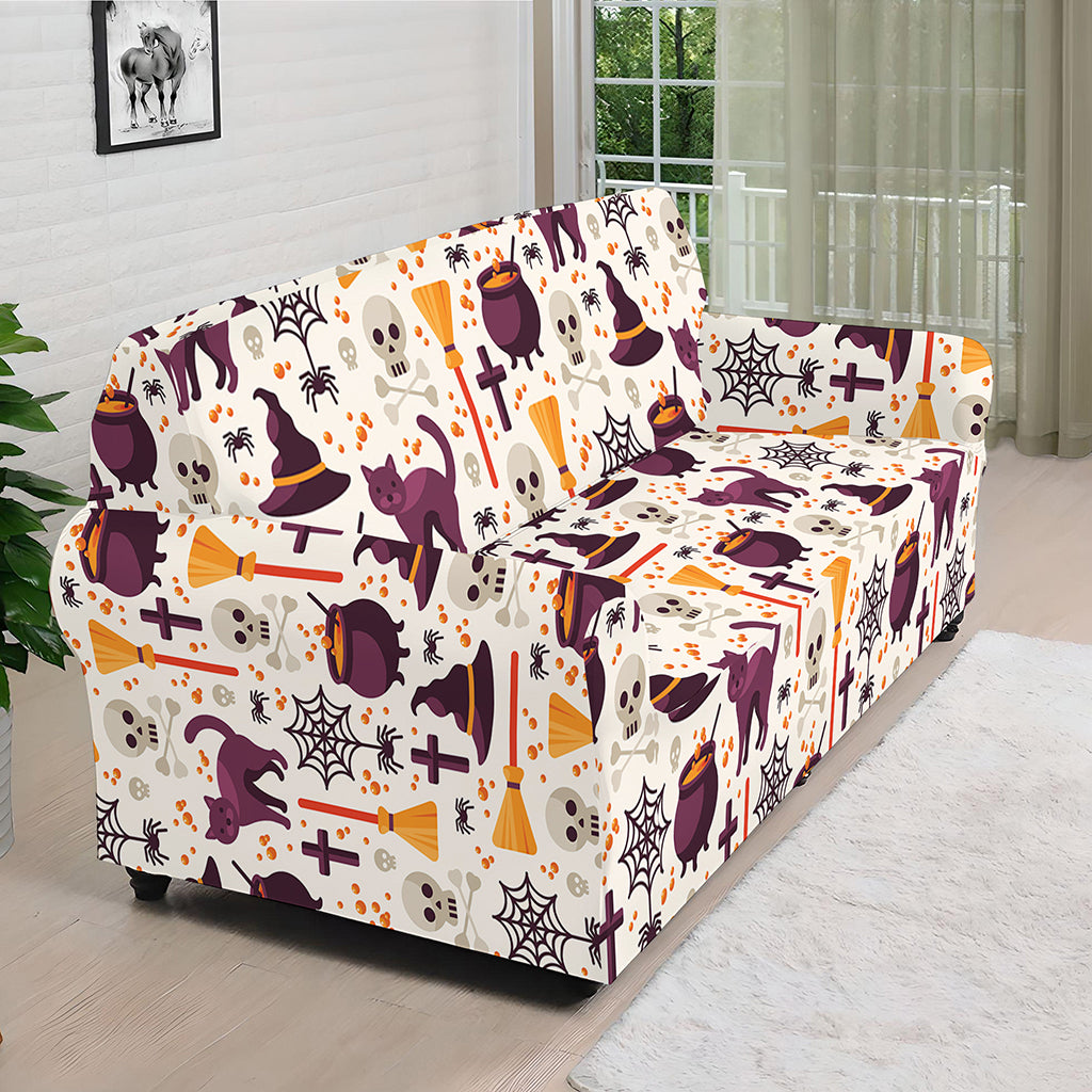 Halloween Festival Pattern Print Sofa Cover