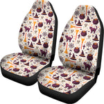 Halloween Festival Pattern Print Universal Fit Car Seat Covers