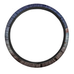 Halloween Flying Witch Cat Print Car Steering Wheel Cover