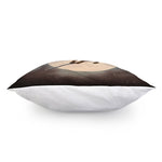 Halloween Flying Witch Cat Print Pillow Cover