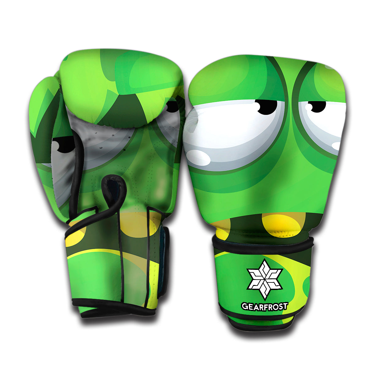 Halloween Frankenstein Face Print Boxing Gloves