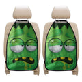 Halloween Frankenstein Face Print Car Seat Organizers