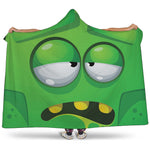 Halloween Frankenstein Face Print Hooded Blanket