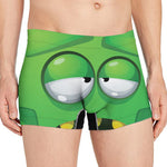 Halloween Frankenstein Face Print Men's Boxer Briefs