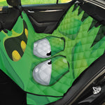 Halloween Frankenstein Face Print Pet Car Back Seat Cover