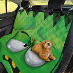 Halloween Frankenstein Face Print Pet Car Back Seat Cover
