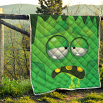 Halloween Frankenstein Face Print Quilt