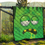 Halloween Frankenstein Face Print Quilt