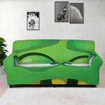 Halloween Frankenstein Face Print Sofa Cover