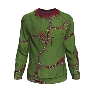 Halloween Frankenstein Inspired Unisex Crewneck Sweatshirt GearFrost