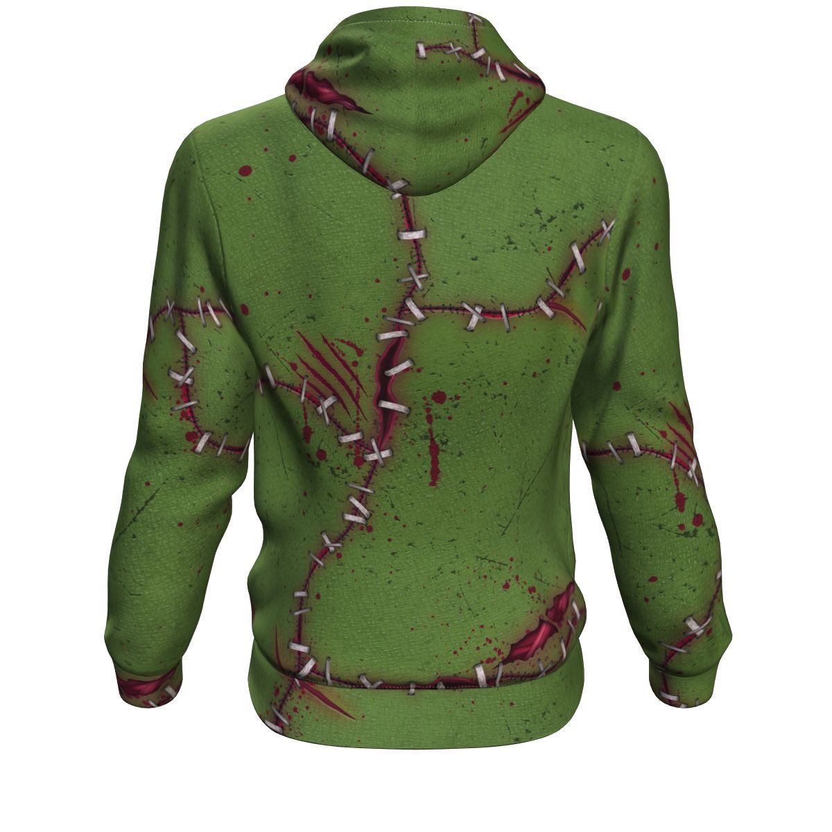 Halloween Frankenstein Inspired Unisex Pullover Hoodie GearFrost