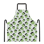 Halloween Frankenstein Pattern Print Apron