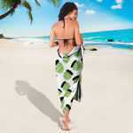 Halloween Frankenstein Pattern Print Beach Sarong Wrap