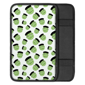 Halloween Frankenstein Pattern Print Car Center Console Cover