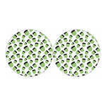 Halloween Frankenstein Pattern Print Car Coasters