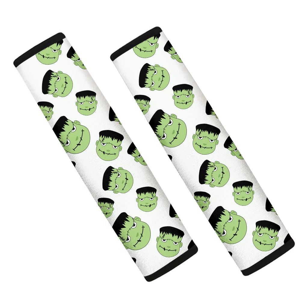 Halloween Frankenstein Pattern Print Car Seat Belt Covers