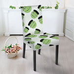 Halloween Frankenstein Pattern Print Dining Chair Slipcover