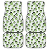 Halloween Frankenstein Pattern Print Front and Back Car Floor Mats