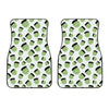 Halloween Frankenstein Pattern Print Front Car Floor Mats