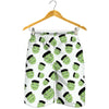 Halloween Frankenstein Pattern Print Men's Shorts