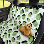 Halloween Frankenstein Pattern Print Pet Car Back Seat Cover