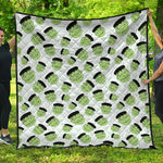 Halloween Frankenstein Pattern Print Quilt