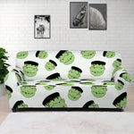Halloween Frankenstein Pattern Print Sofa Cover