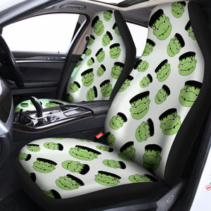 Halloween Frankenstein Pattern Print Universal Fit Car Seat Covers