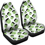 Halloween Frankenstein Pattern Print Universal Fit Car Seat Covers