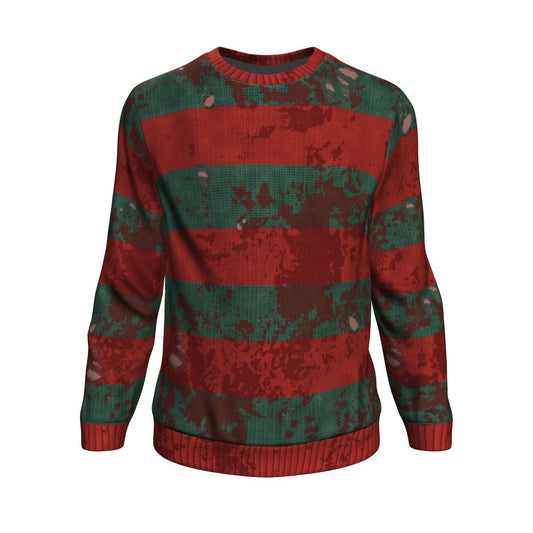 Halloween Freddy Krueger Inspired Unisex Crewneck Sweatshirt GearFrost