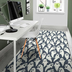 Halloween Ghost Pattern Print Area Rug