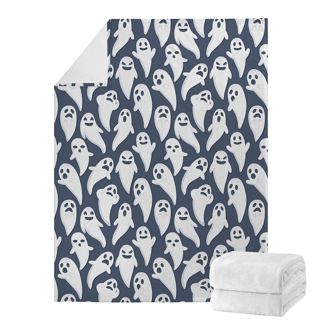 Halloween Ghost Pattern Print Blanket