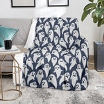 Halloween Ghost Pattern Print Blanket