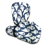 Halloween Ghost Pattern Print Boxing Gloves