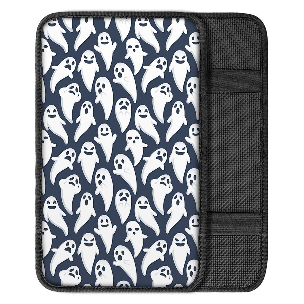 Halloween Ghost Pattern Print Car Center Console Cover