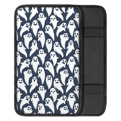 Halloween Ghost Pattern Print Car Center Console Cover