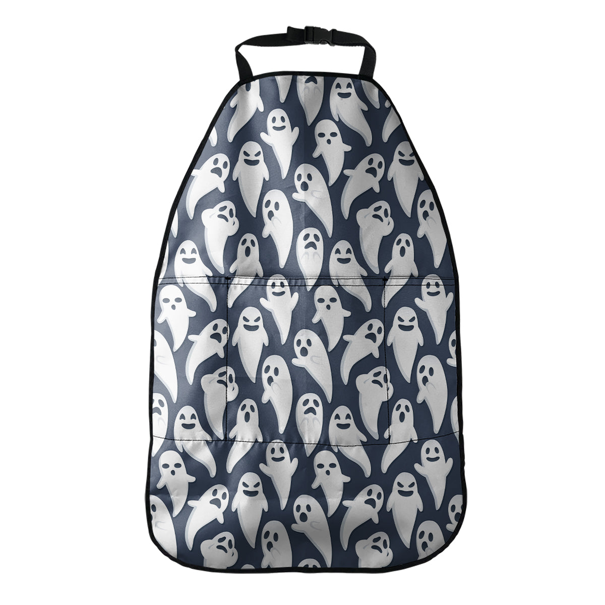Halloween Ghost Pattern Print Car Seat Organizers