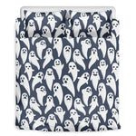Halloween Ghost Pattern Print Duvet Cover Bedding Set