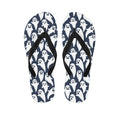Halloween Ghost Pattern Print Flip Flops