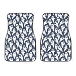 Halloween Ghost Pattern Print Front Car Floor Mats