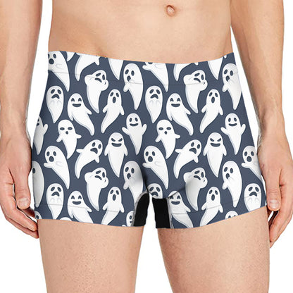 Halloween Ghost Pattern Print Men's Boxer Briefs