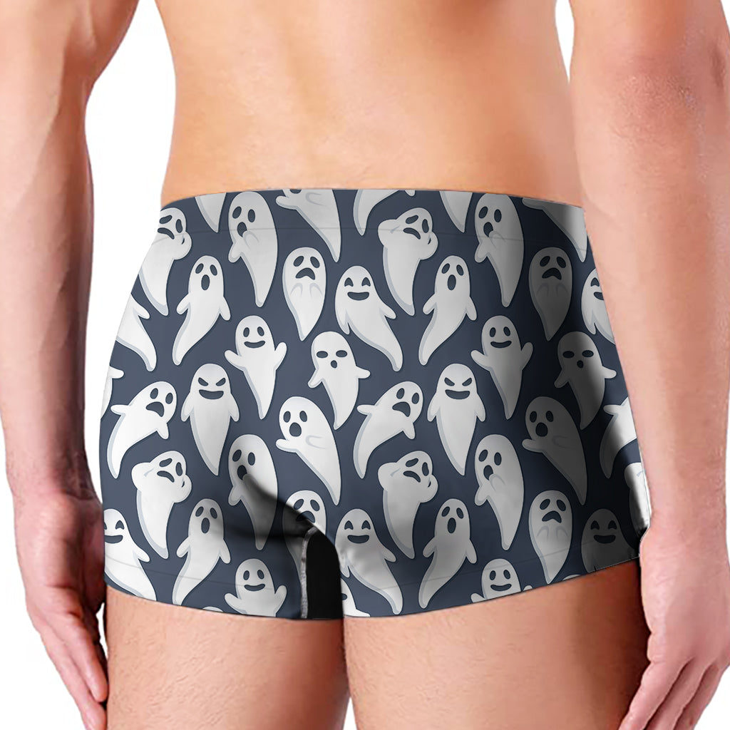 Halloween Ghost Pattern Print Men's Boxer Briefs