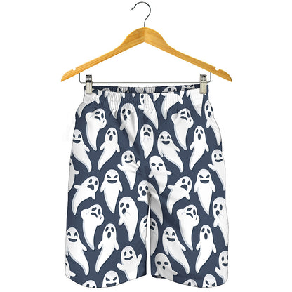 Halloween Ghost Pattern Print Men's Shorts