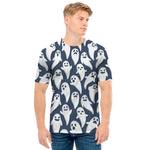 Halloween Ghost Pattern Print Men's T-Shirt