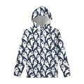 Halloween Ghost Pattern Print Pullover Hoodie