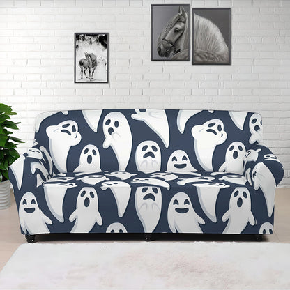 Halloween Ghost Pattern Print Sofa Cover
