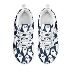 Halloween Ghost Pattern Print White Sneakers