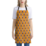 Halloween Grim Reaper Pattern Print Apron