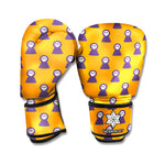 Halloween Grim Reaper Pattern Print Boxing Gloves